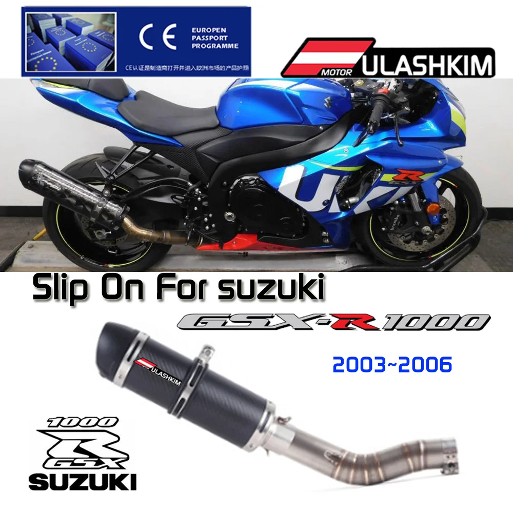 2006 gsxr 600 slip on exhaust