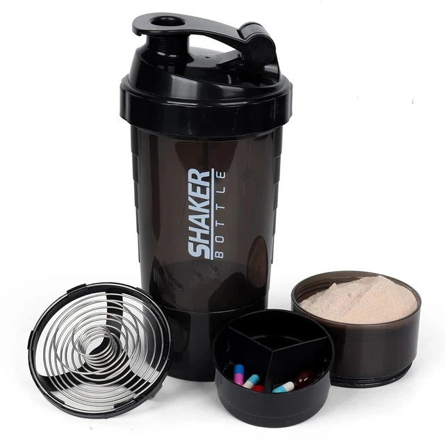 Vigind 22 Oz Protein Mix Shaker Bottle - With Metal Mixing Ball