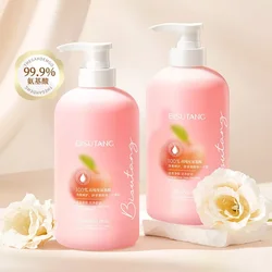 향수 Body Wash Peach Amino Acid Moisturizing Гель Для Душа Long Lasting Fragrance Cleansing Skin Sakura Shower Gel 바디워시