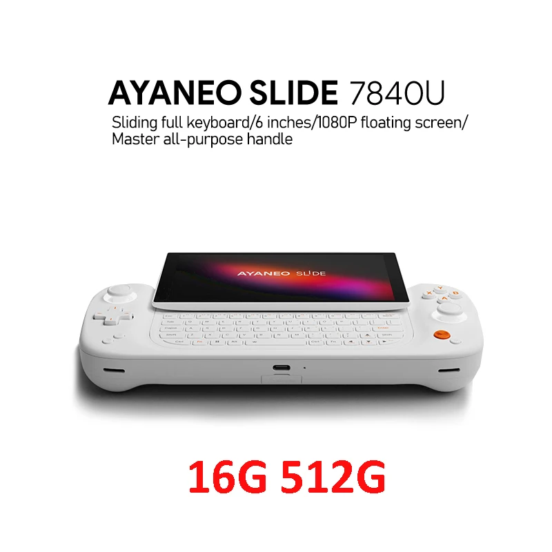 日本国内正規版AYANEO SLIDE 7840U 32G+2TB ホワイト 日本国内正規版AYANEO SLIDE 7840U 32G+2TB ホワイト