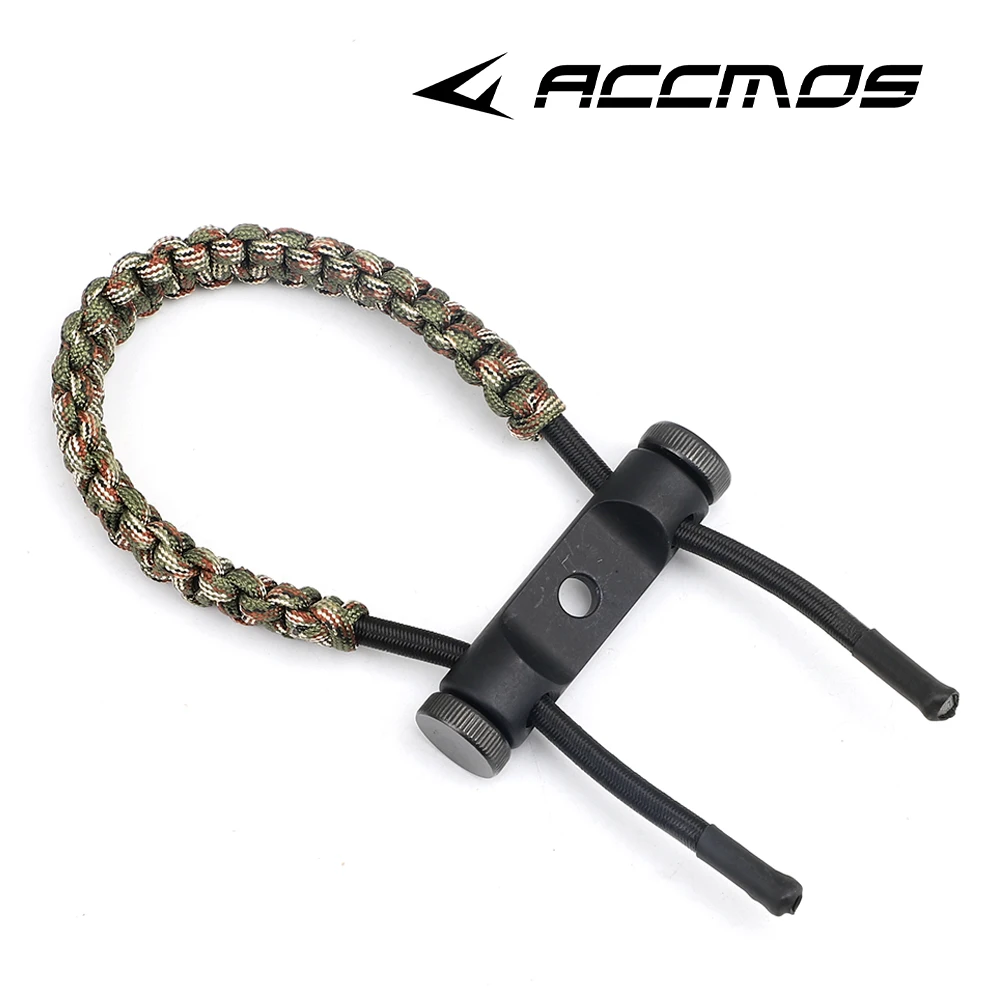 Vibrant Archery Bow Wrist Sling - Adjustable Braided Parachute Cord