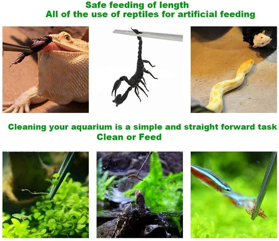 Stainless Steel Aquarium Tweezers 4