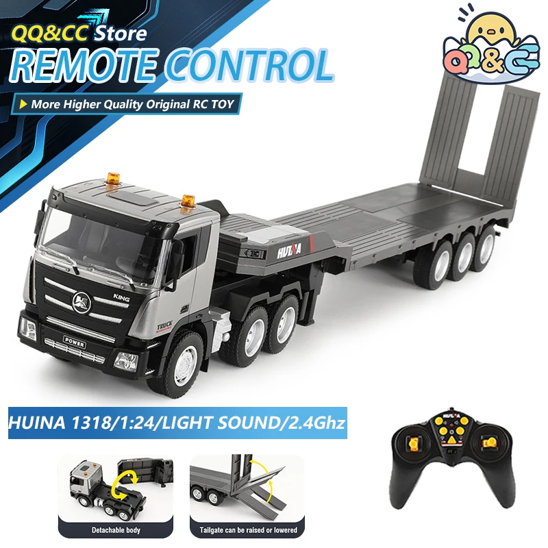 Remote Control Construction Tractor Truck Toy