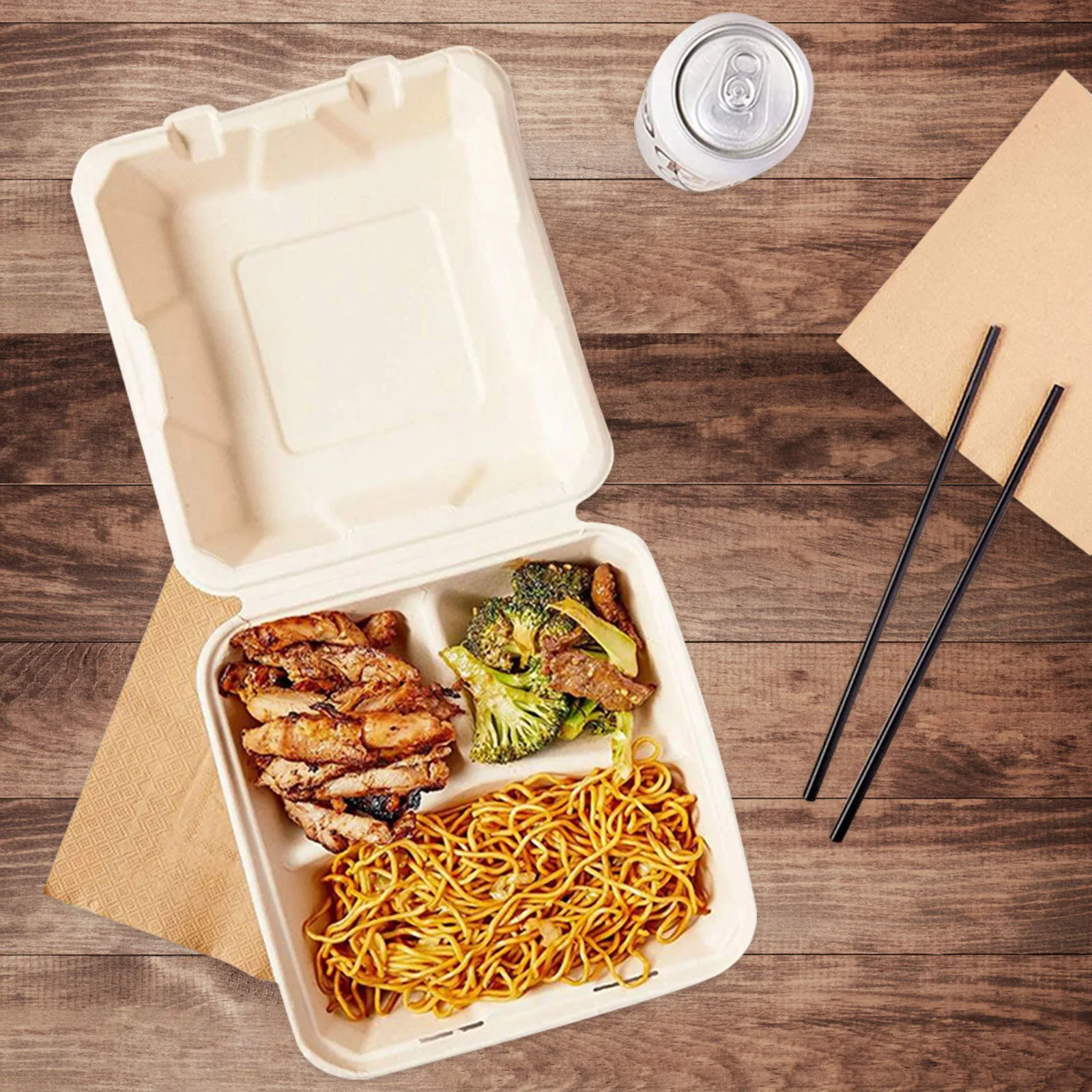 Take Out - Disposable Lunch Sets - BioandChic