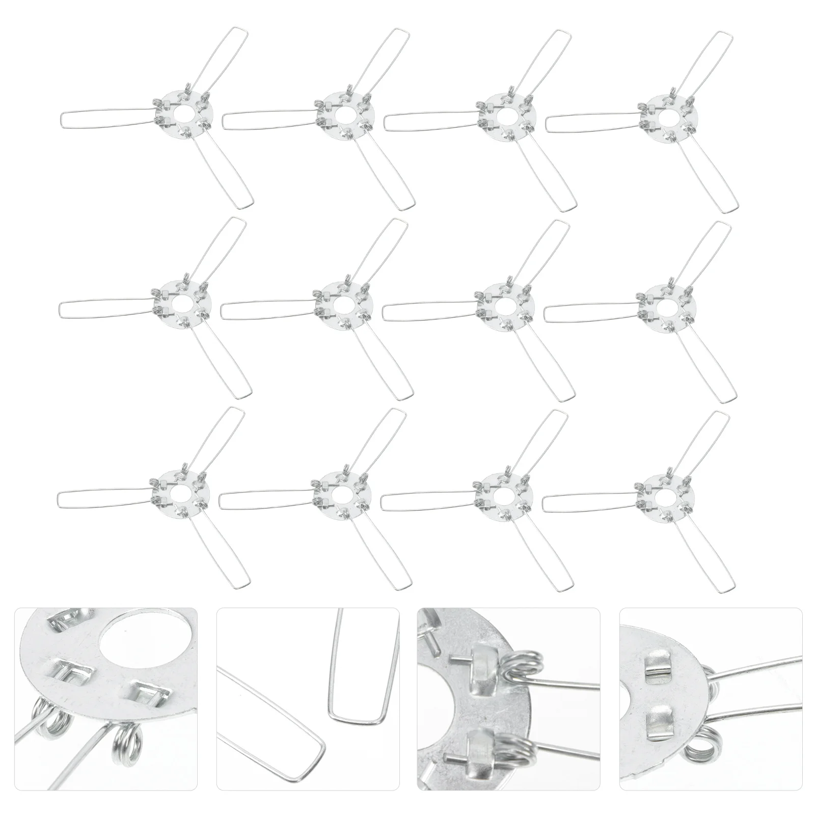 

Glass Shades for Light Fixtures Lighting Accessories Lamp Spring Clips Lampshade