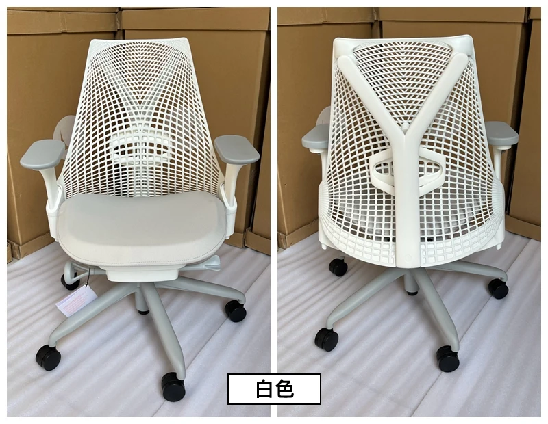 Description Picture 3 of itemStudy Work Office Chairs Sedentary Ergonomic Mesh Design Office Chair Handrail Salon Sillas De Oficina Commerce Furniture QF50OC