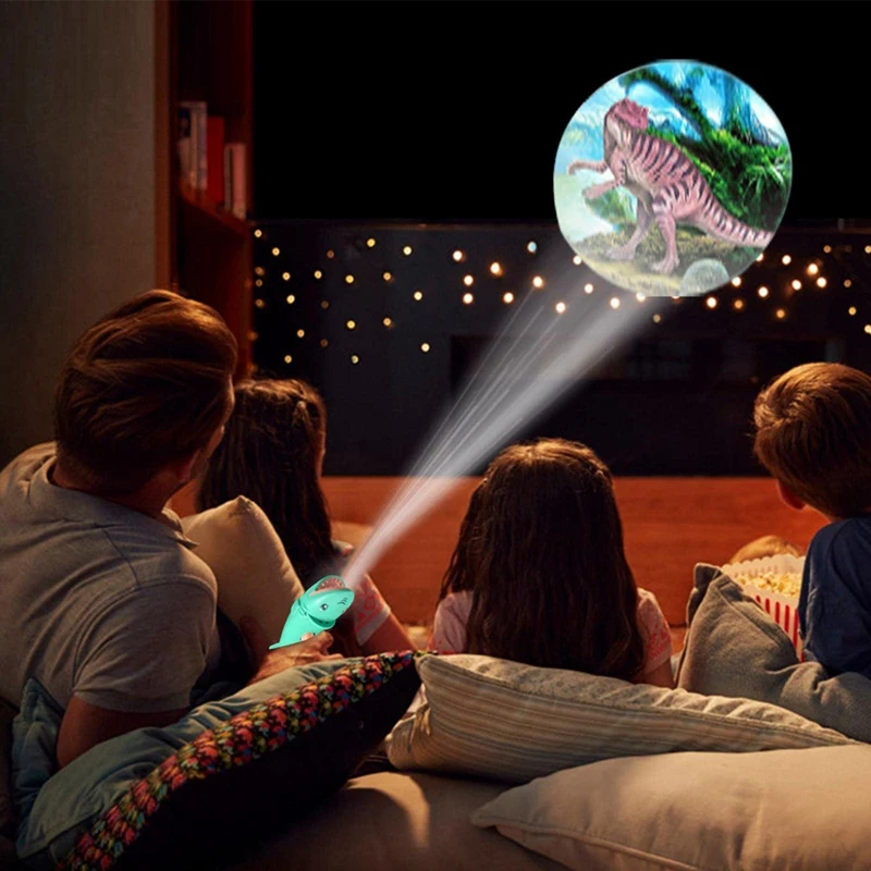 

ABSF Flashlight Projector, Slide Projector Torch Light Slide Projector Flashlight, Kids Shark Projector Torches Green