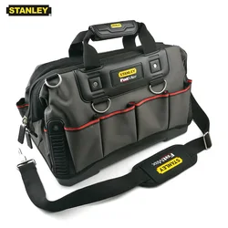 FatMax 16 inch 97-489 work tools bag storage with adjustable shoulder strap toolbag open mouth water proof hard bottom 18 pouch