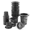 50Pcs Black Plant Grow Pots Garden Vegetable Soilless Hydroponic Basket Nursery Pots Hydroponic Colonization Mesh Cup 2