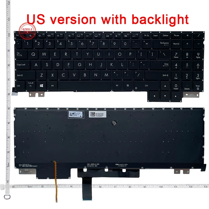 Nuova Tastiera Per Laptop Retroilluminata Per Asus Proart Studiobook 16 H5600 W5600 H7600 W7600 H5600Q H7600Z W7600H Muslimate