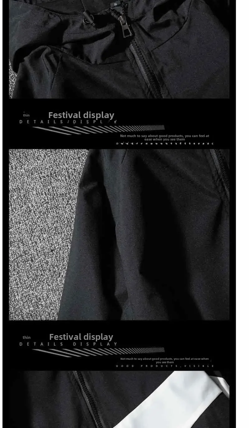 Fashionable Versatile Casual Loose-fit Thin Jacket For Men Women Spring Autumn 2024 New Style Korean Trendy Clothing 17 Fashionable Versatile Casual Loose-fit Thin Jacket For Men Women Spring Autumn 2024 New Style Korean Trendy Clothing