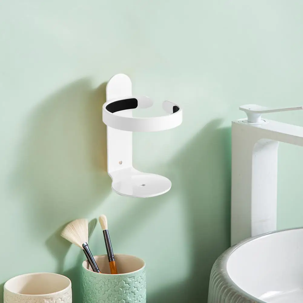 Wall-mounted Toothbrush Cup Rack Modern Aluminum Alloy Wall Mount Toothbrush Cup Holder with Strong Load Bearing for Bathroom