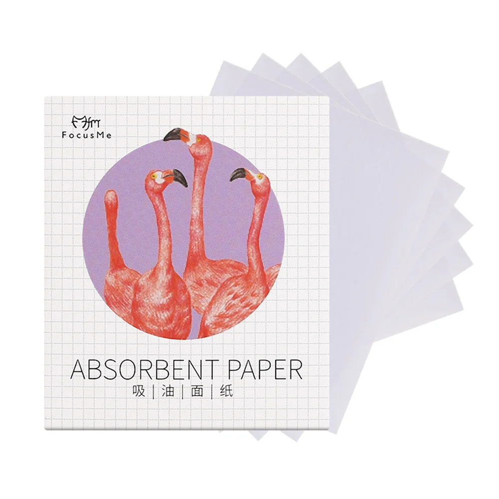 1PCS Facial Oil Control Oil Absorbing Paper Skin Care Easy To Use Refreshing Extractive Instant Control Cotton Pad