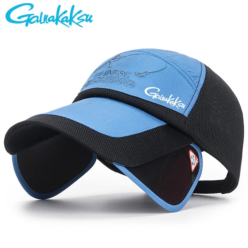 Description Picture 4 of item2024 New Fishing Sun Hat Sports Uv Protective Fishing Cap Travel Adjustable Breathable Mesh Outdoor Cycling Baseball Caps