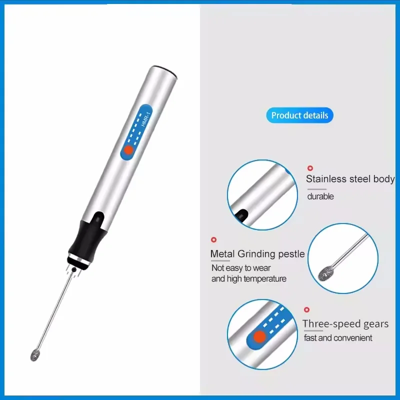 IKEME Laboratory Mini Homogenizer Emulsifying Electric Portable Handheld Grinder Machine Grinding Tissue Sample Mixer Grinder