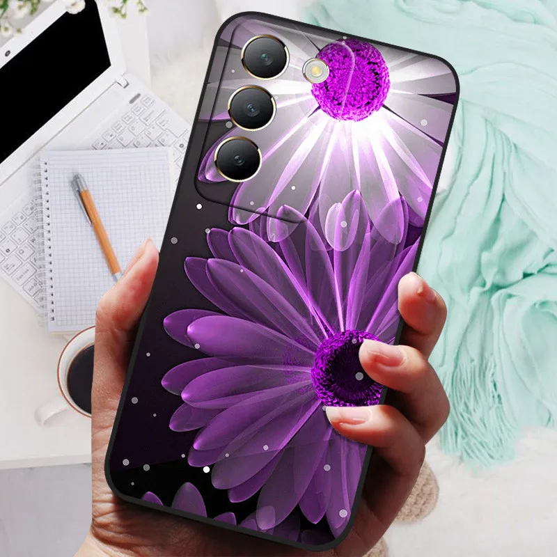 Enhanced Product Title:  
Black Silicone Soft Back Case with Lion Wolf Design