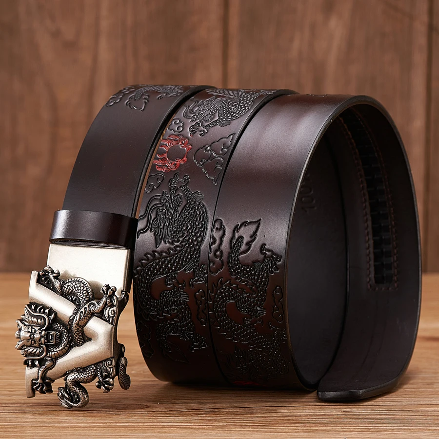 Casual Dragon Buckle Belt11