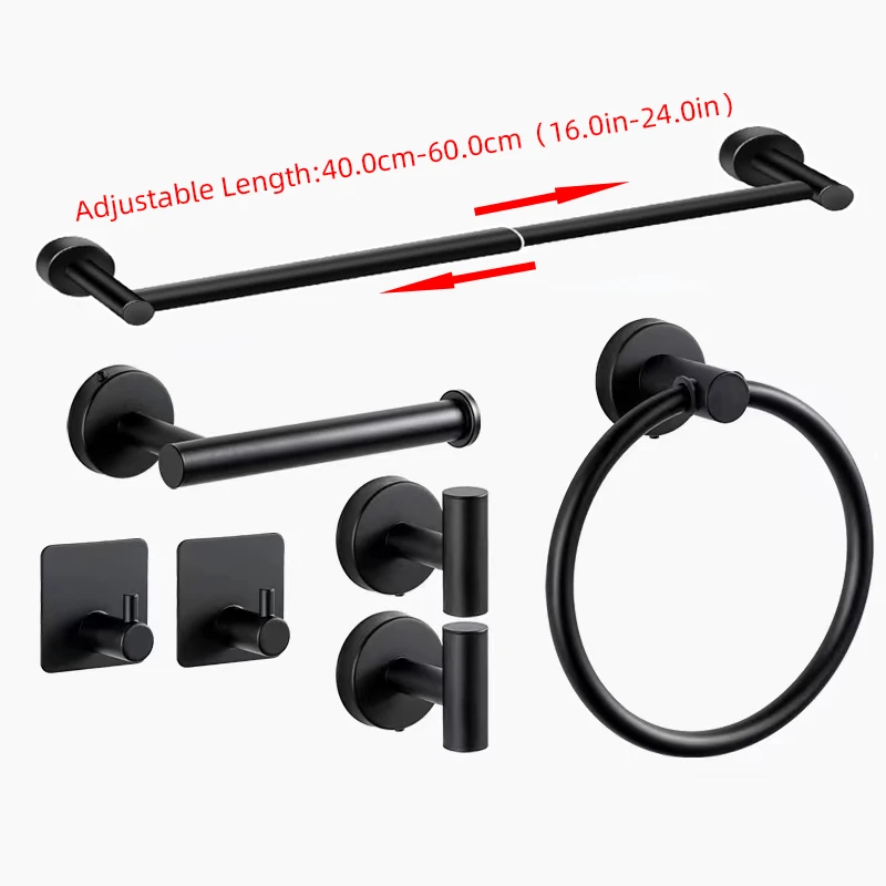 Black 7pcs