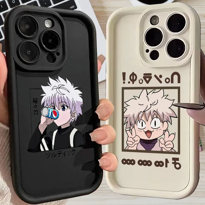 Cartoon Hunter x Hunter Anime Phone Case For iPhone 16 15 14