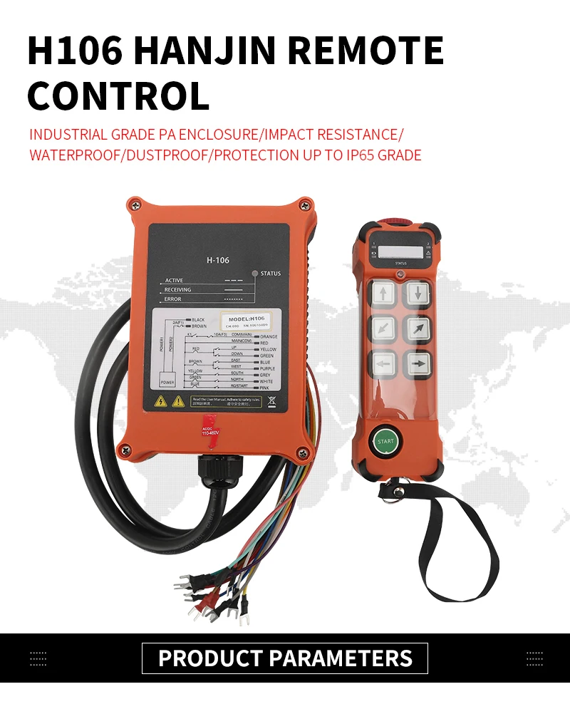 Única, Grua, Botão 6, CD, H106, Universal