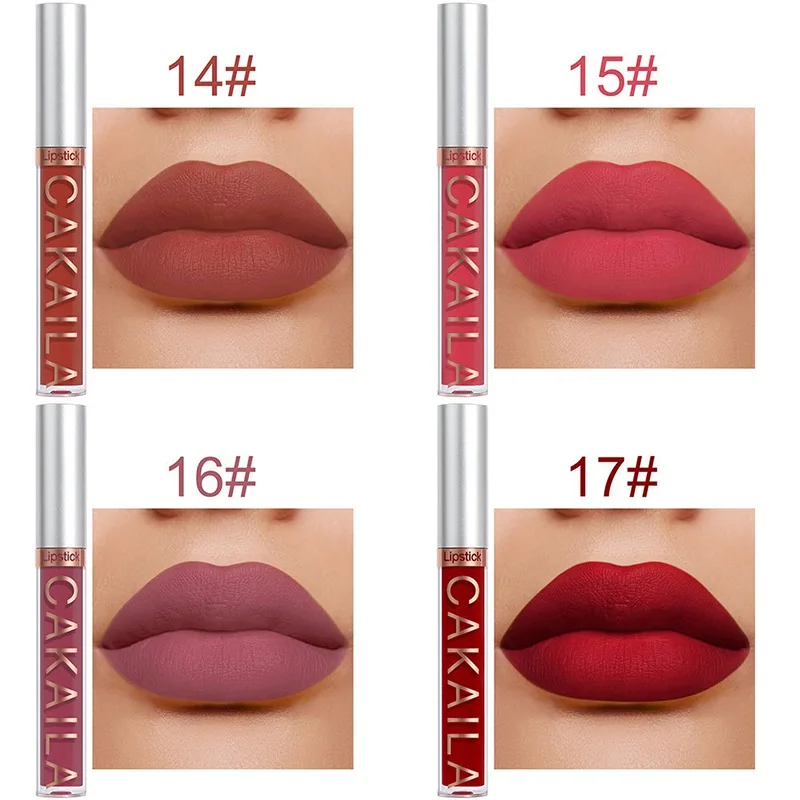 maquiagem antiaderente, não se desvanecer Lip Glaze