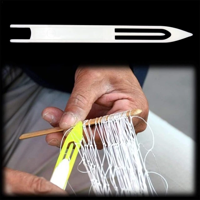 8 Pcs Needle Designed For Knitting Repairing Fishing Net Plastic Material  Random Color Mending Weaving Fishing Accessories - AliExpress