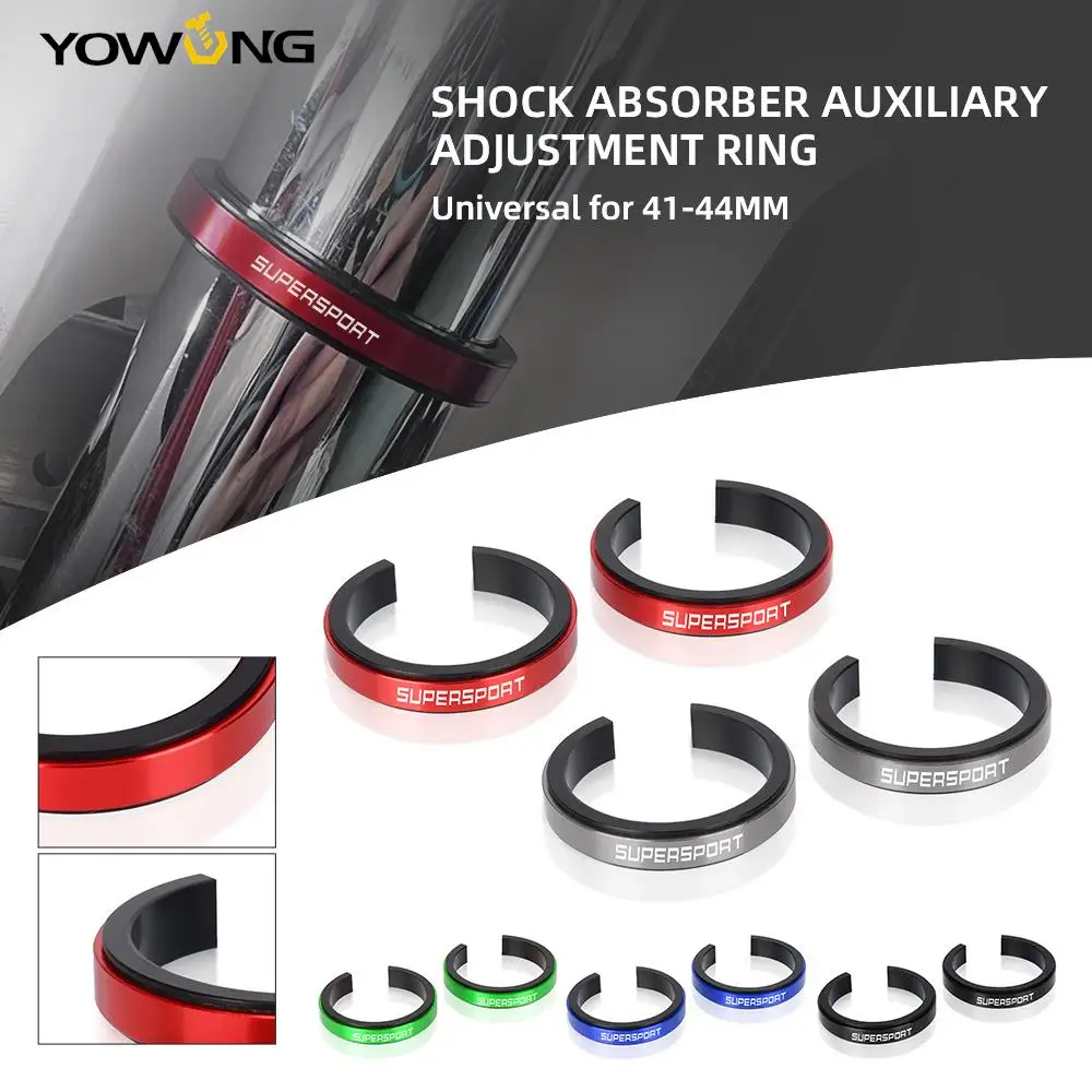 41-44Mm Moto Ammortizzatore Anello Di Regolazione Ausiliario Cnc Per Ducati Supersport / S Marzocchi 2024 2023 Sospensione Anteriore