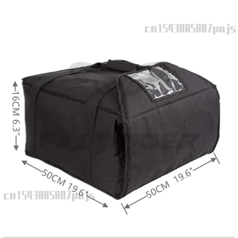Portable Food Delivery Bag Pizza Bag Waterproof Insulated Cooler Folding Picnic Basket Ice Drink Box Thermal Lunch Box