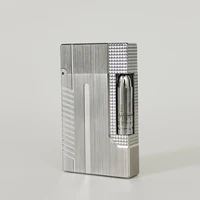 Classic Lighter 007 Cling Sound Metal Drawing Butane Refillable Soft Flame Smoking Tools For Boyfriend Christmas Gift 1