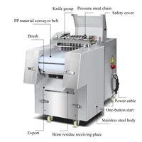 Automatic Frozen Beef Meat Dicer Mutton Meat Cube Cutting Machine Frozen Chicken Breast Dicing Machine 2