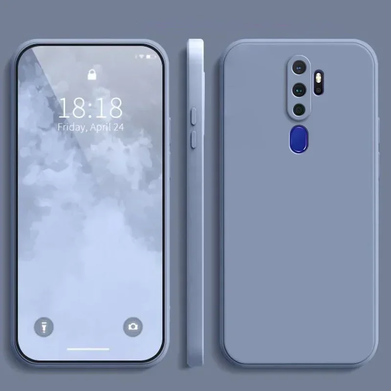 Solid Color Ultra-Thin Matte Silicone Phone Case - Soft TPU Back Cover
