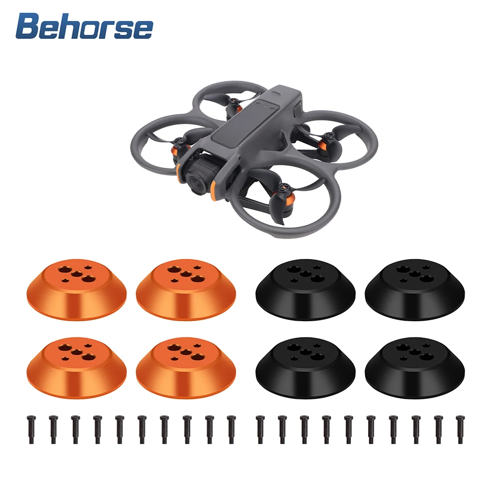 4PCS Motor Cover for DJI Avata 2 Aluminum Alloy Dustproof Guard Engine Protector Caps for DJI Avata 2 Accessories