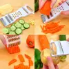 Carrot Grater Vegetable Cutter Kitchen Accessories Masher Home Cooking Tools Fruit Wire Planer Handheld Peelers 2