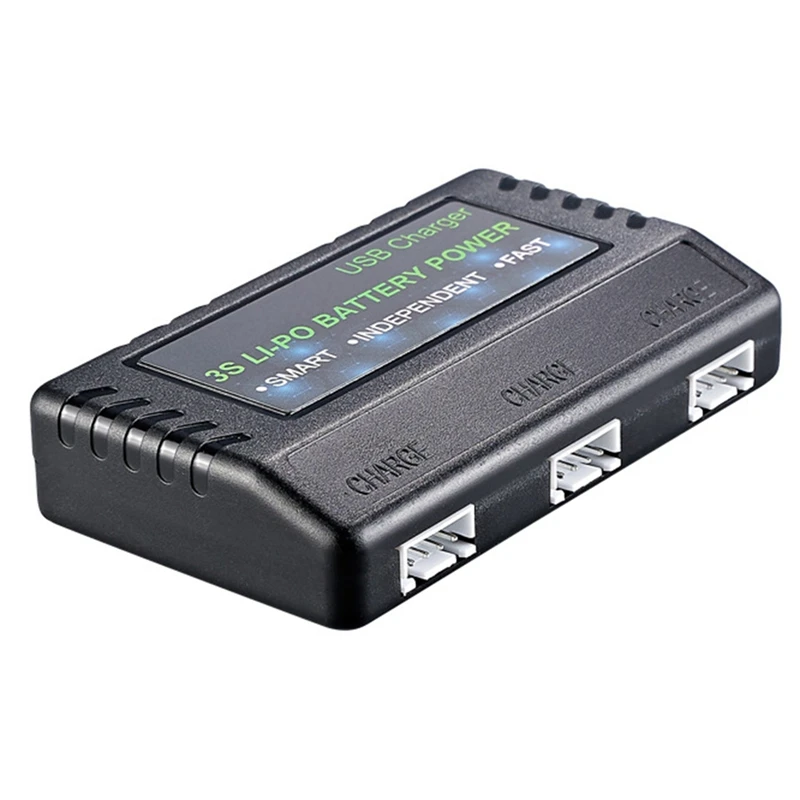 11.1V LI-Po Battery Charger USB Cable Balanced Charger Case for 3S Batteris Lithium Battery Pack LI-Polymer