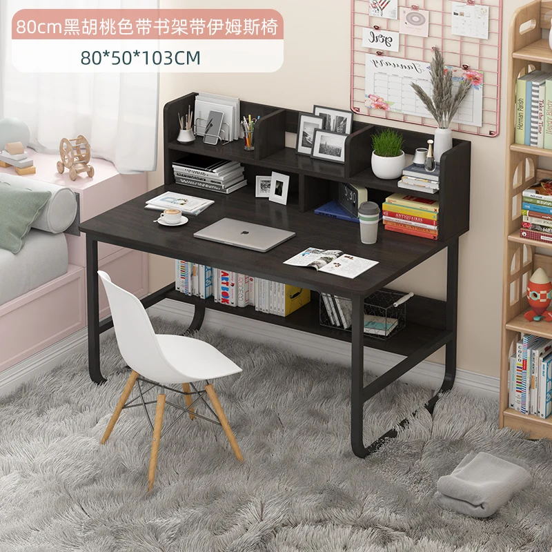 Desk Bookshelf Integrated Computer Office Table Girl Bedroom and Household Simple Writing Study Table and Chair Office Furniture hot Office Furniture