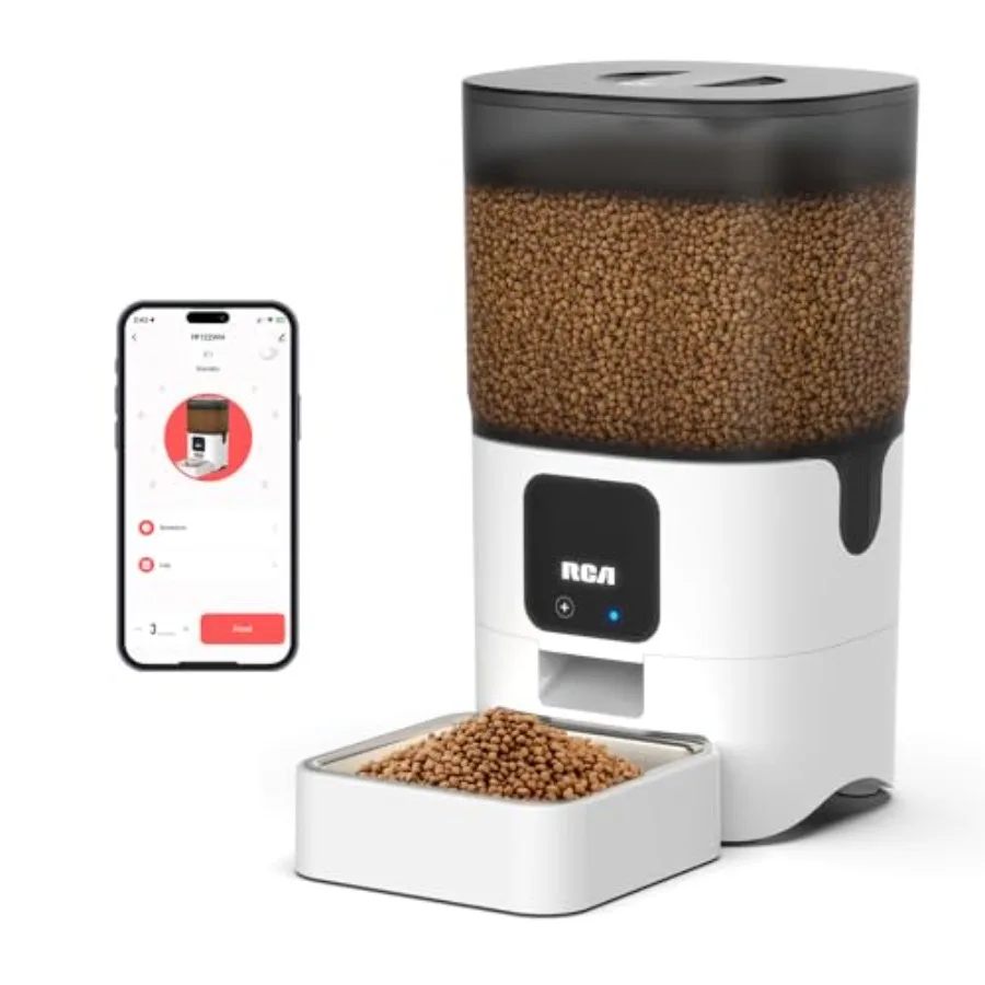 WiFi Smart Pet Feeder for Cats Dogs and Rabbits