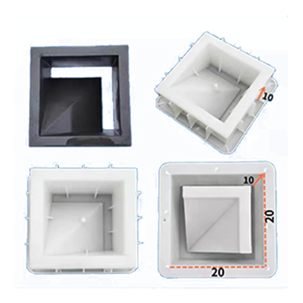 Cement Brick Hollow Geometry Hands-on 20 20 10 Ability Decoration Tools DIY Art Mold