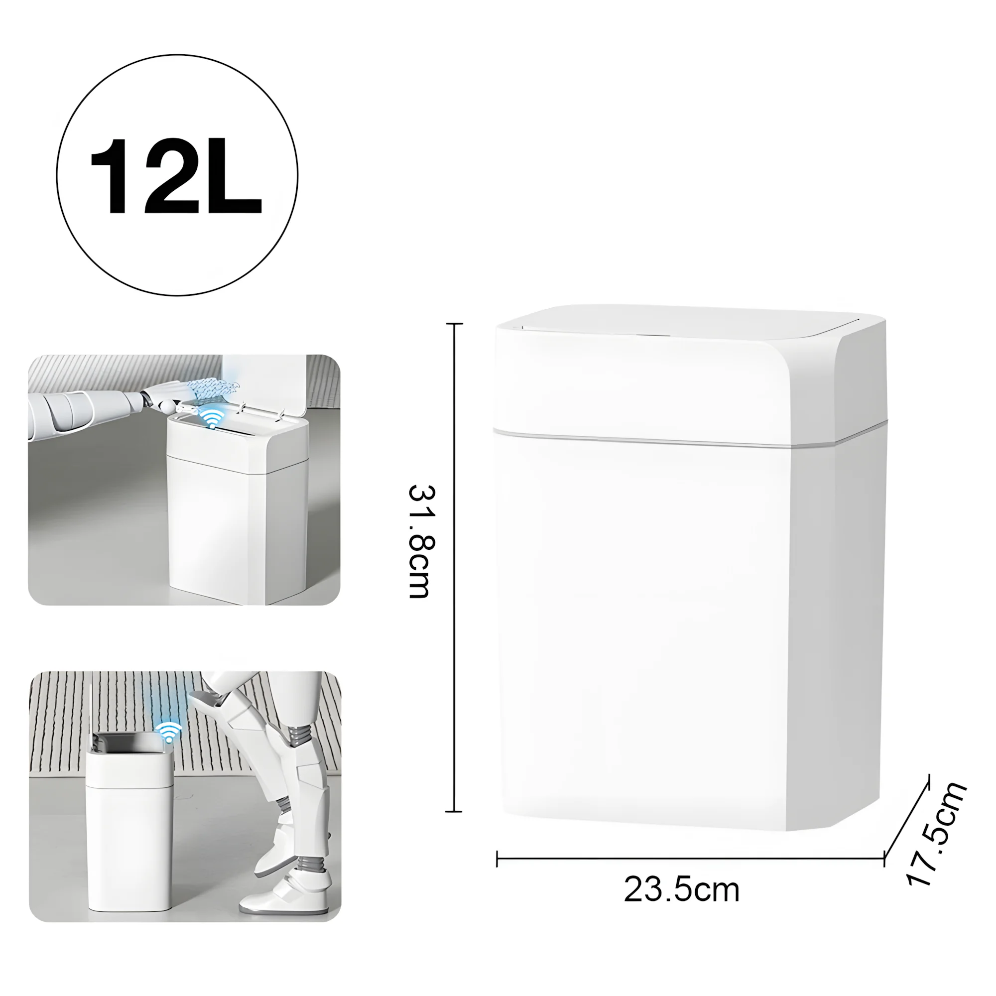 12L white Battery