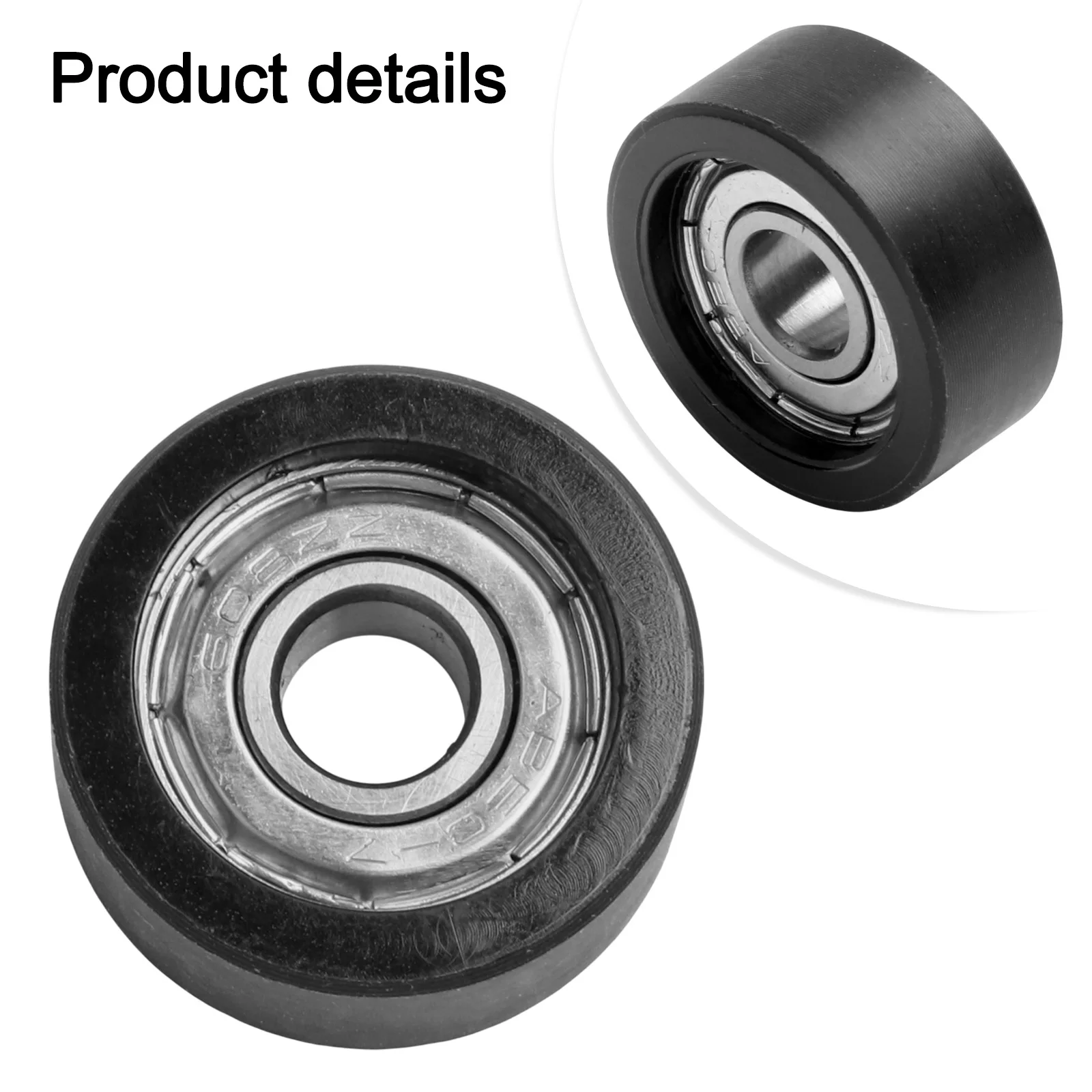 4 Pcs Rowing Machine Bearing Wheel Trainer Gear Smooth For Home Workout Seats Cushion Moving Wheel 8*27*11mm Replacement Parts
