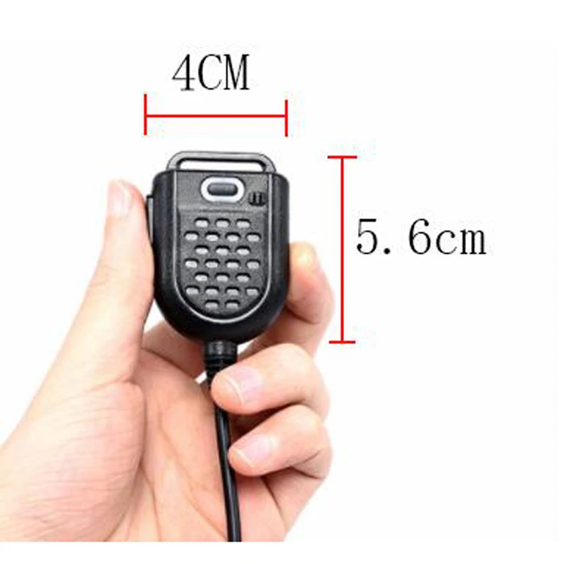 Baofeng UV-5R Walkie Talkie Handheld PTT Mini Mic Microphone Speaker For KENWOOD TK-3107 BAOFENG BF-888s GT-3TP HYT Ham Radio