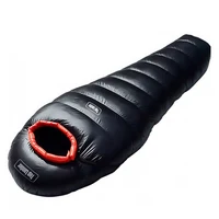 Goose down outdoor camping warm sleeping bag is suitable for -5°C-15°C, equipped with a portable storage bag 1