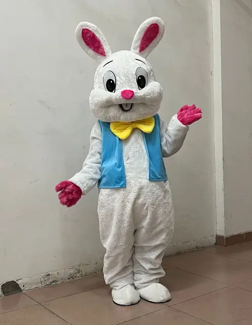 Déguisement Mascotte Lapin Chanceux pour adultes