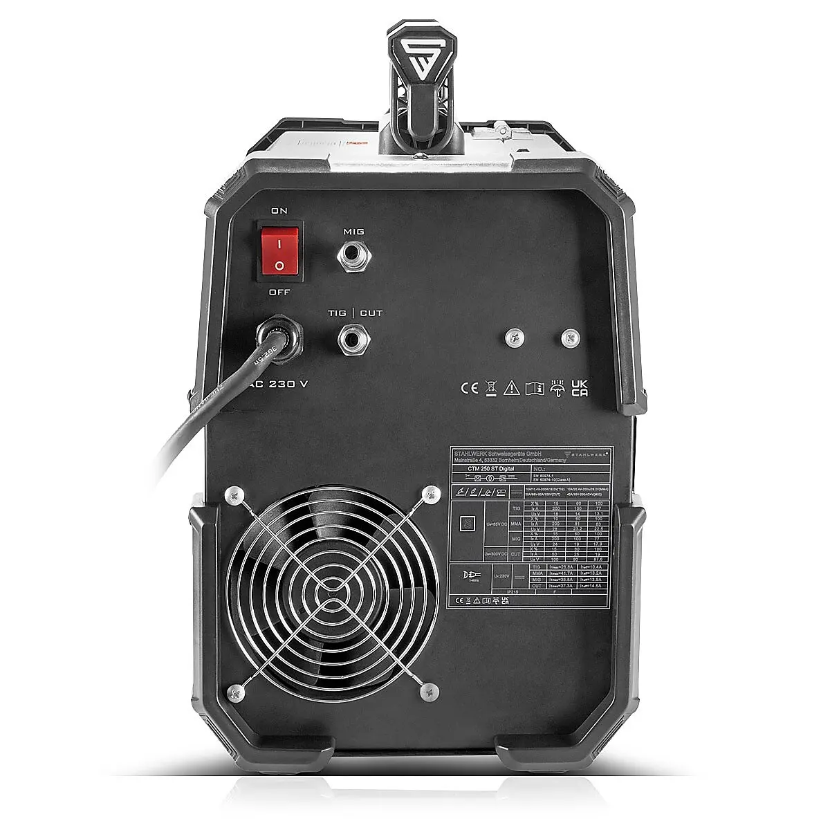 Stahlwerk CTM250 6-in-1 Laser Welding Machine 200A Current 5kg MIG CO2 Plasma Cutter MMA MIG Gasless Tig Welder 220V New