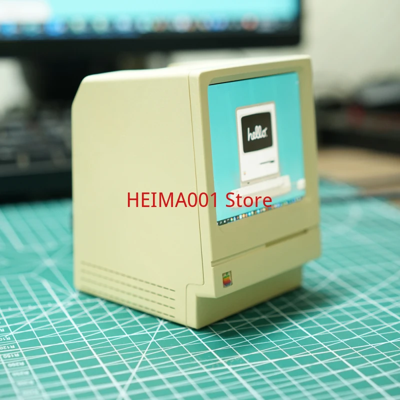 Фото ViewEdge Ретро маленький телевизор Macintosh компьютерная копия компьютера вторичный экран №2