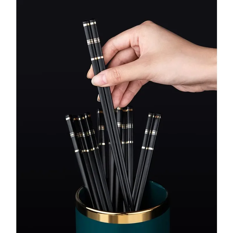 Sushi chopsticks 5 pairs Chinese Japanese sushi chopsticks Korean chopsticks reusable chop sticks kitchen tableware tool accessories