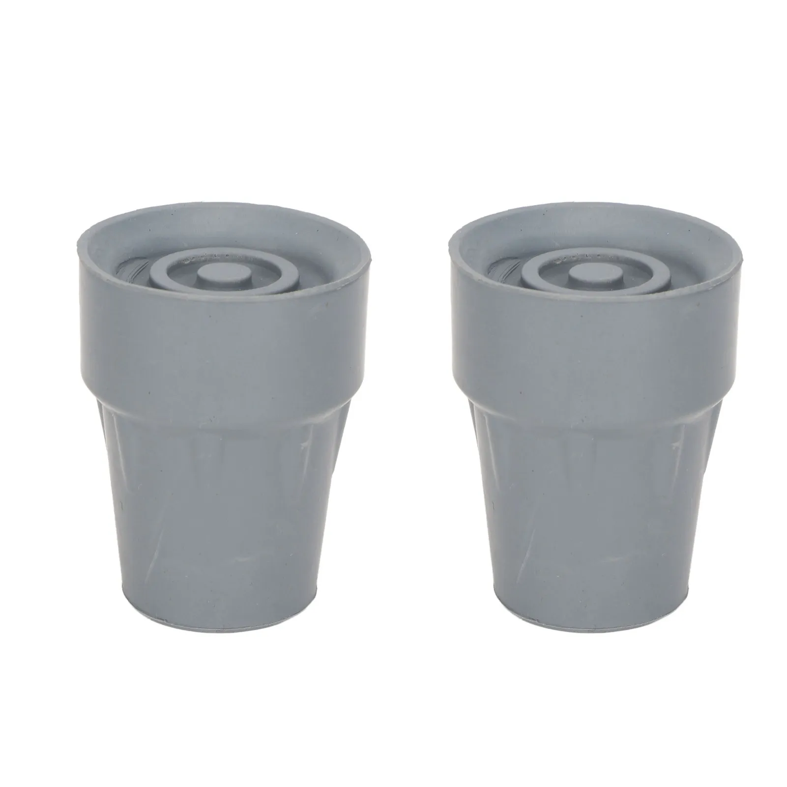 Cane Tip Pad Rubber Accessories Prevent Slip Shock Absorbing Heavy Duty Replacement walking cane walking stick attachment 2pcs 22mm