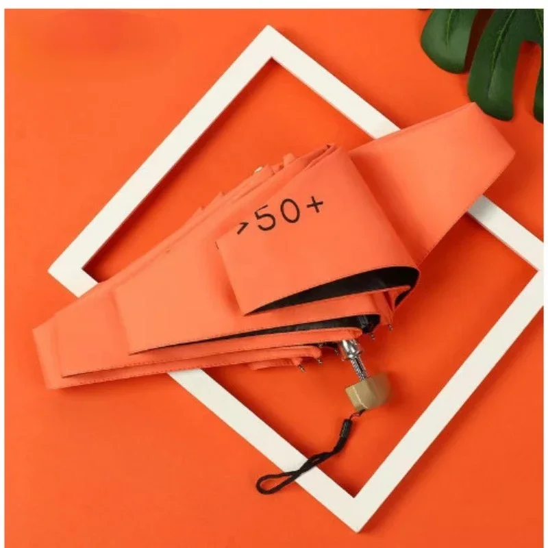 Mini umbrella Folding umbrella Mini sun umbrella Sun umbrella Solid color sun umbrella folding UV protection pocket parasol