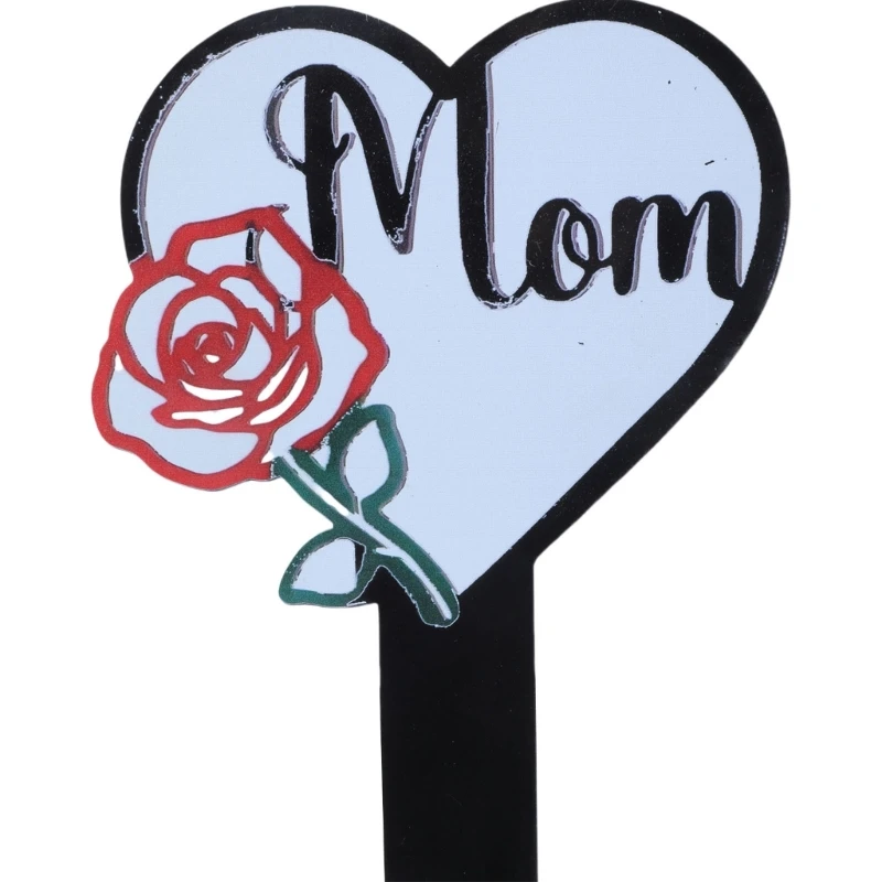 Acrylic Pet Dog Cats Memorial Grave Plaque Pet Graveside Sign for Home and Garden Decoration Grave Sign