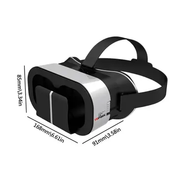 2023 New VR Headset with Adjustable Controller 3D VR Glasses Virtual Reality Headset Support 5 to 7 inch HD for Smart Phone 5