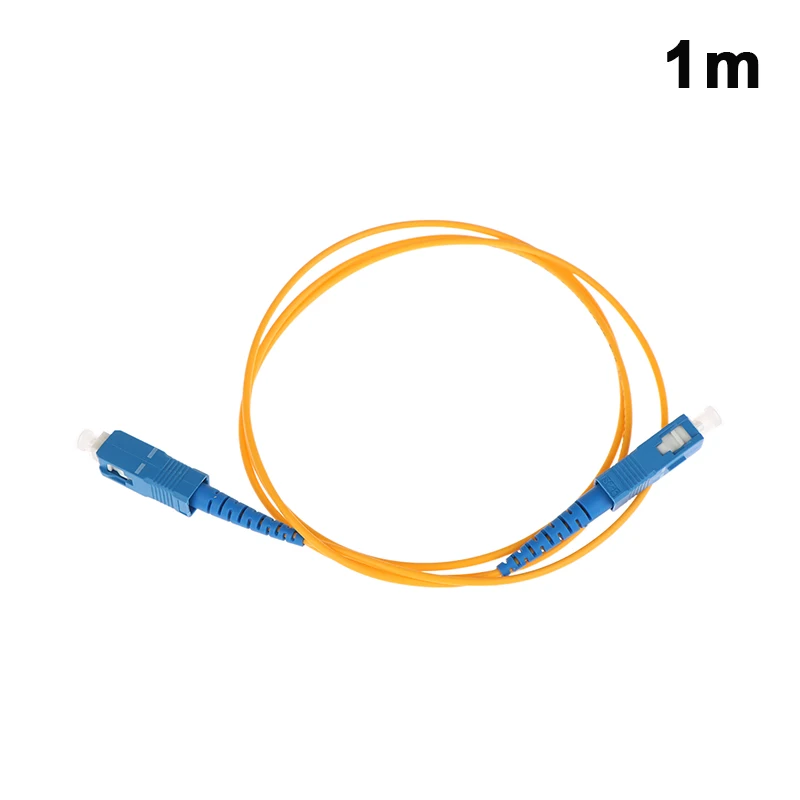 High-Performance Singlemode SC to SC Fiber Optic Patch Cable – Bend Insensitive Simplex 9/125μm, 2.0mm